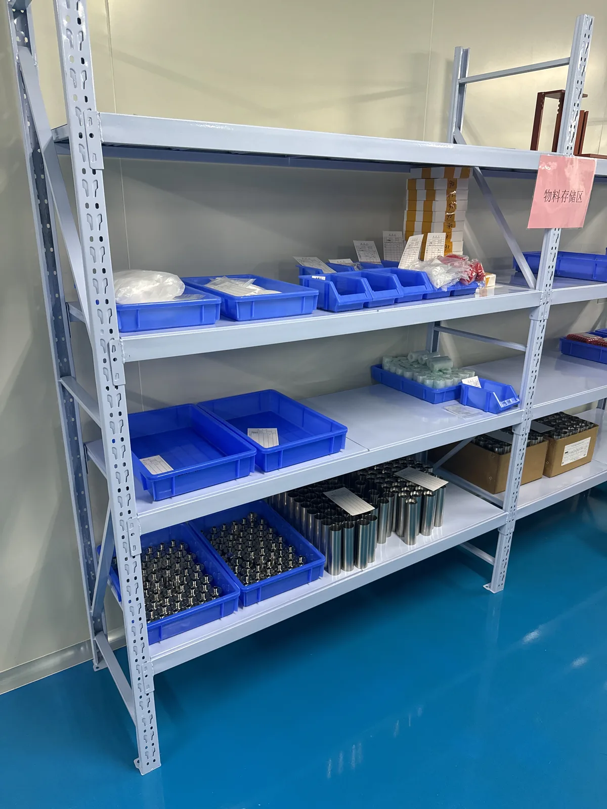 Stainless-steel test stand used for sub-assembly verification